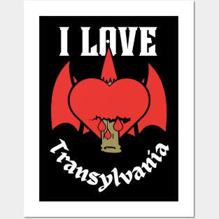 I Heart Transylvania-I Love Transylvania Posters and Art